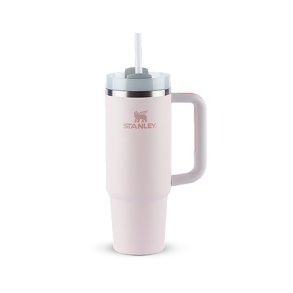 Garrafa Térmica Stanley Quencher Tumbler Rosa Claro