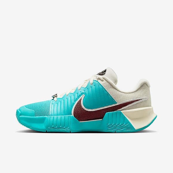 Tênis Nike Femino Zoom GP Challenge Pro HC PRM Verde Agua