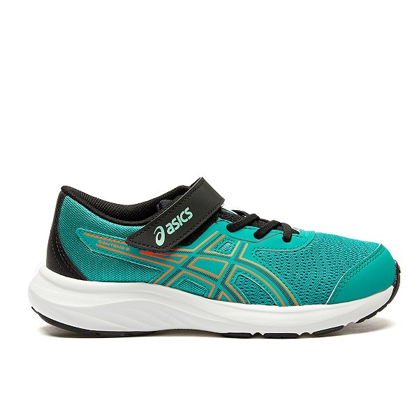 Tênis Asics Infantil Contend 9 PS Wave Teal/Black
