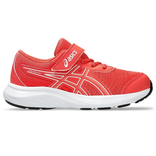 Tênis Asics Infantil Contend 9 PS Coral Reef/ Mojave