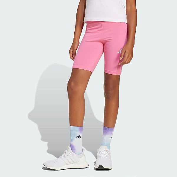 Bermuda Adidas Infantil Feminina JI6222 Rosa