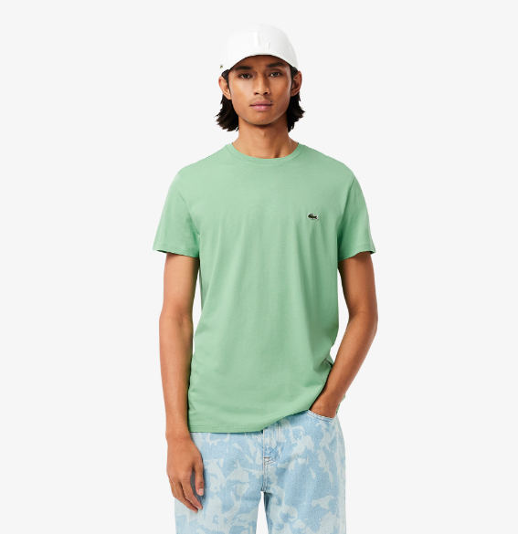 Camiseta Lacoste Masculina TH6709 23 TTF Verde