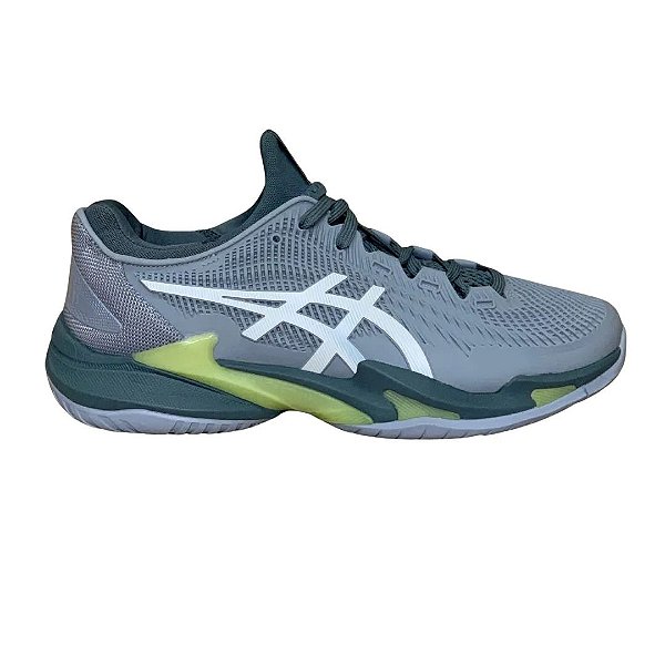 Tênis Asics Court FF 3 Grey Blue/ White Masculino