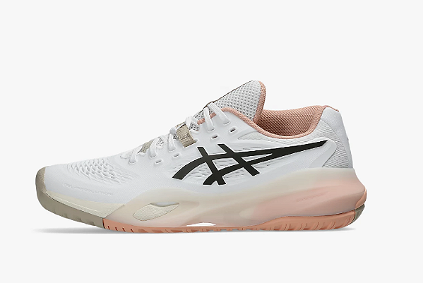 Tênis Asics Gel-Resolution X  Feminino White/Black Coffee