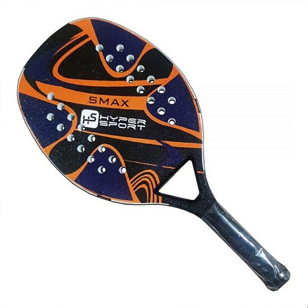 Raquete De Beach Tennis Hyper Sport SMAX Azul/Marrom