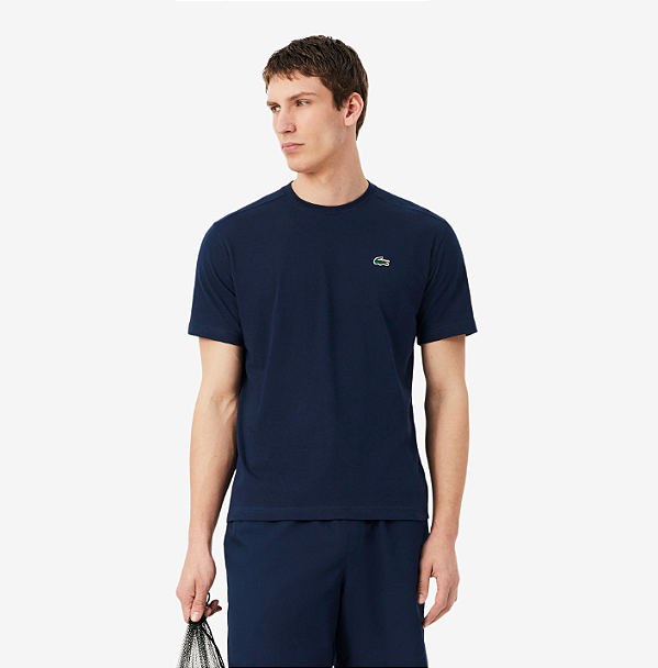 Camiseta Lacoste Masculina TH7618 23 166 1HT1 Azul Marinho