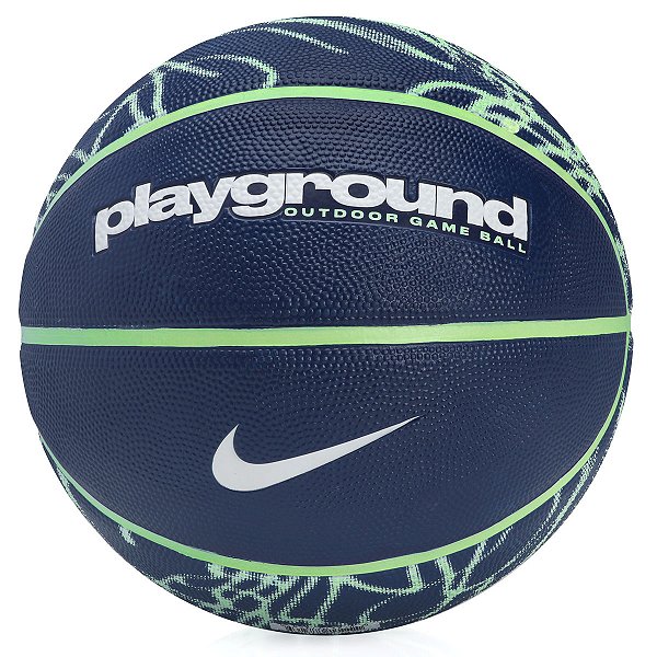 Bola De Basquete Nike Playground Preta/Verde