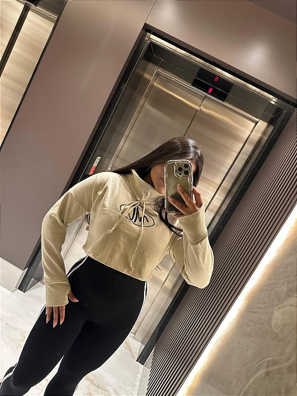 Cropped Moletom👚