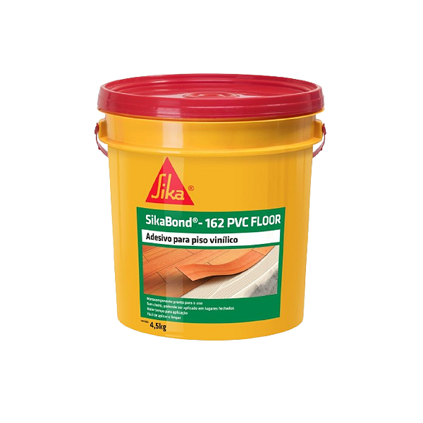 COLA PISO VINILICO SIKA BOND 162 PVC FLOOR - 4,5KG