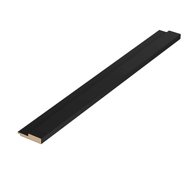 ACABAMENTO MACHO RIPADO EUCATEX RU PRETO - 2,70M