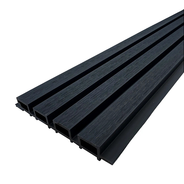 PAINEL RIPADO EXTERNO WPC FINOTTATO PRETO - 3M