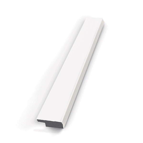 ARREMATE SUPERIOR PAINEL RIPADO POLIESTIRENO RUFFINO BRANCO - 2,85M