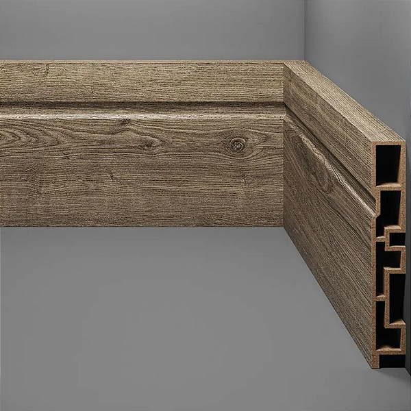 RODAPE EUCAFLOOR ACQUA NEW 22 FRISADO 10CM - 2,40M