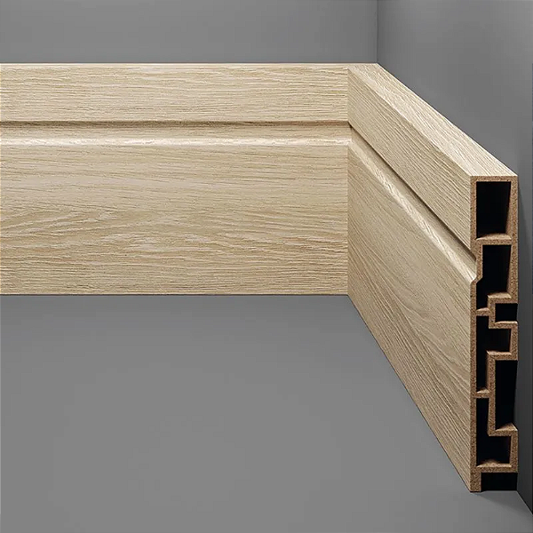 RODAPE EUCAFLOOR ACQUA NEW COLORS 17 FRISADO 10CM - 2,40M