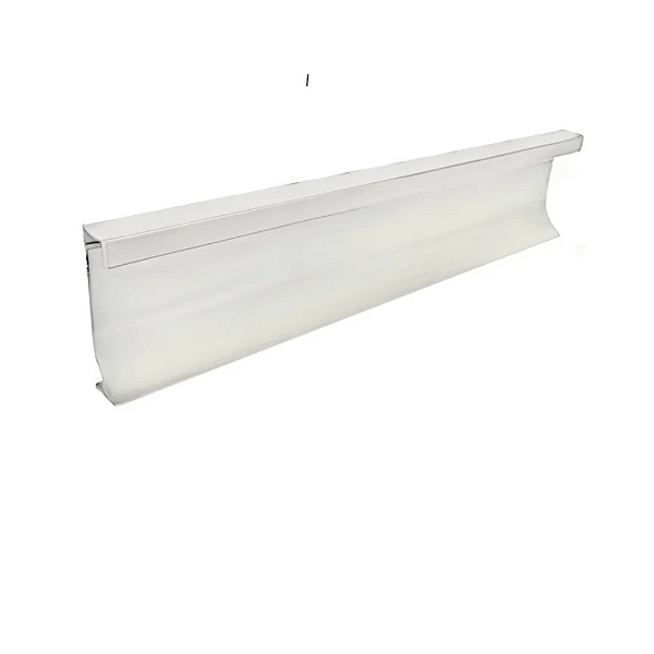RODAPE EMBUTIDO L ALUMINIO BRANCO - 3M