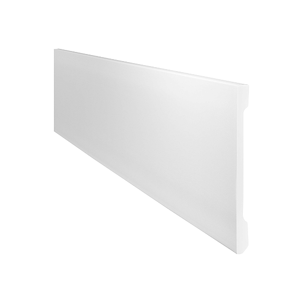 RODAPE POLIESTIRENO GART COMPACTA FN20 BRANCO 20CM LISO 14MM - 2M