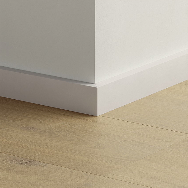 RODAPE QUICK STEP MDF 6CM MIDI BRANCO - 2,40M