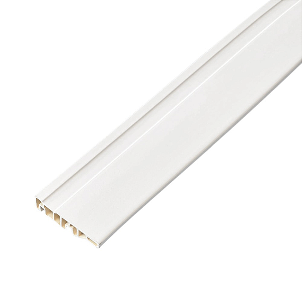 RODAPE DE PVC ARKHE BRANCO 7CM FRISADO 15MM - 2M