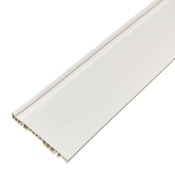 RODAPE DE PVC ARKHE BRANCO 15CM FRISADO 15MM - 2M