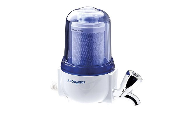 FILTRO ACQUA 5" TRANSPARENTE COM TORNEIRA METAL