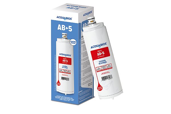 REFIL FILTRO ACQUABIOS AB+5