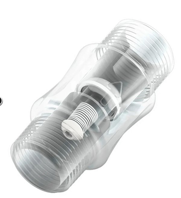 BLOQUEADOR DE AR  3/4" CRISTAL