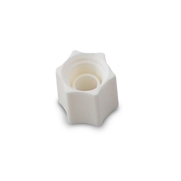 PORCA SEXTAVADA BRANCA 6,5mm