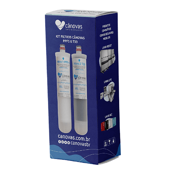 Filtro Refil Canovas kit Ppf-5 E T33