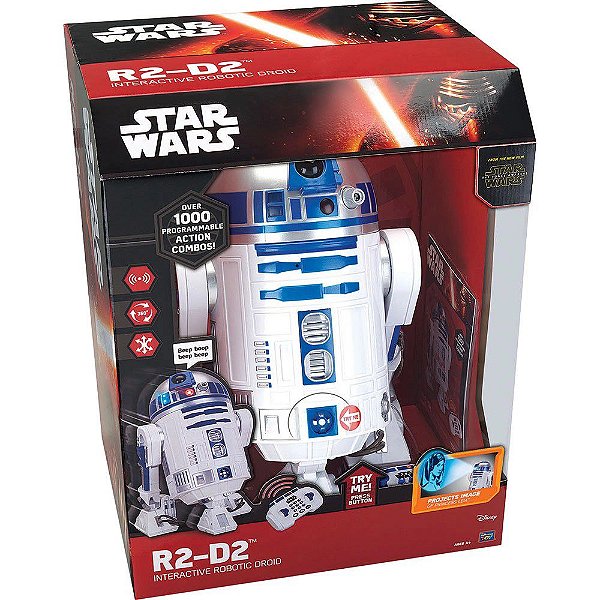 Boneco R2-D2 Controle Remoto Ucommand Star Wars - Disney
