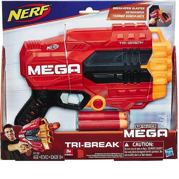 Nerf Mega Tri-break E0103 - Original Hasbro
