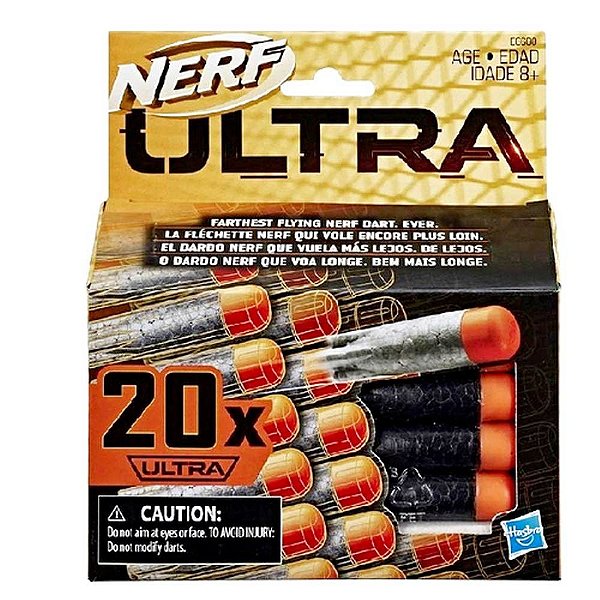 Refil De Dardos - Nerf Ultra Com 20 Unidades  Hasbro Unica