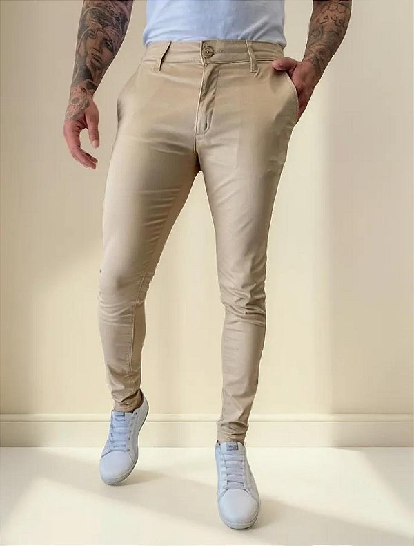 CALÇA ALFAIATARIA BEGE