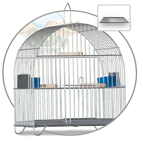 Mini Transportador Gaiola Amansar Filhote Pássaro Pequeno Malha Fina 13mm