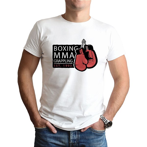 Camista Camisa Boxe Kick Boxing Masculina
