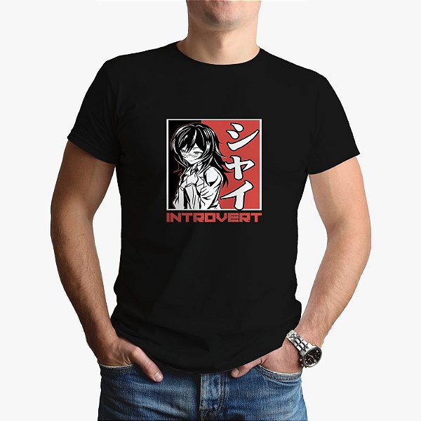 Camiseta Camisa Anime Introvert