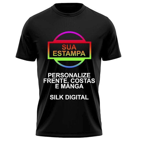 Camiseta Dry Fit Personalizada Esportes Logo Imagens Frases