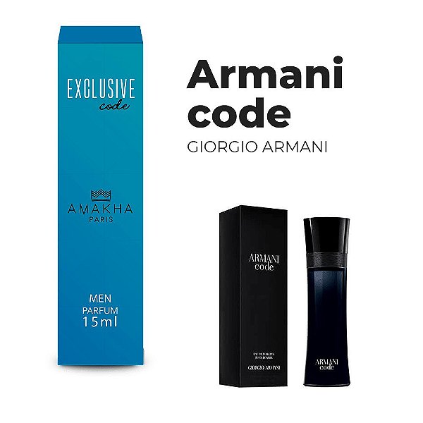 Perfume Amakha Paris - Exclusive Code Men em Oferta