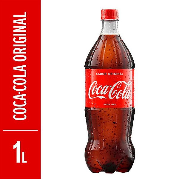 Refrigerante Coca-Cola – Garrafa PET 1L
