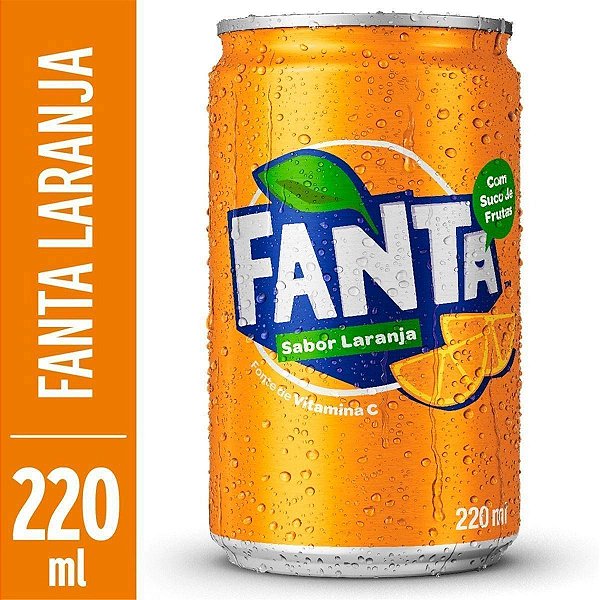 Refrigerante FANTA LARANJA - 220mL