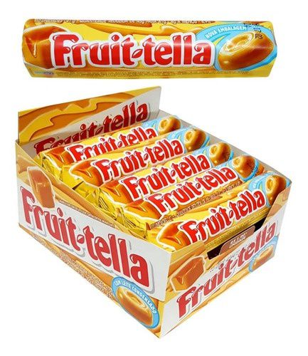 Bala FRUIT-TELLA Leite Condensado 615g - c/ 15 un