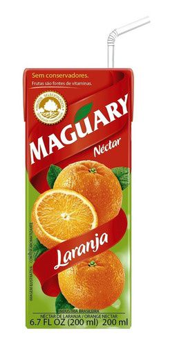 Suco de Caixinha MAGUARY Sabor Laranja - 200mL