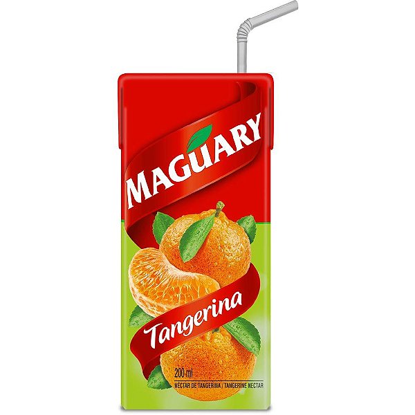 Suco de Caixinha MAGUARY Sabor Tangerina - 200mL