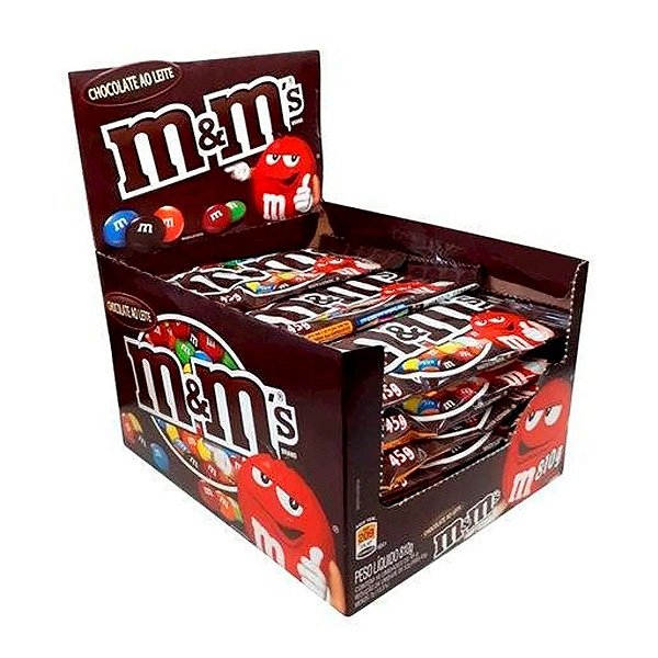 Chocolate M&M'S Sabor Chocolate 810g- C/18 un.