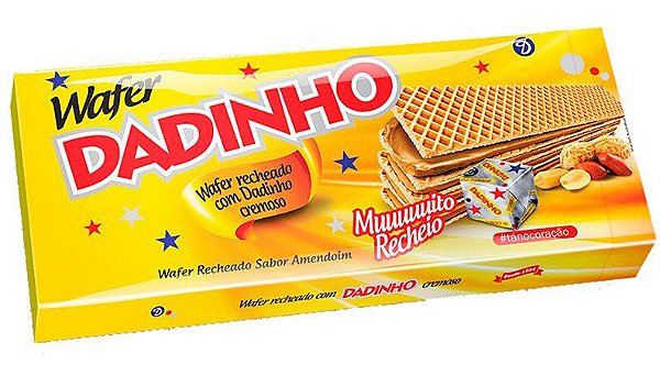 Biscoito DADINHO WAFER - 130g