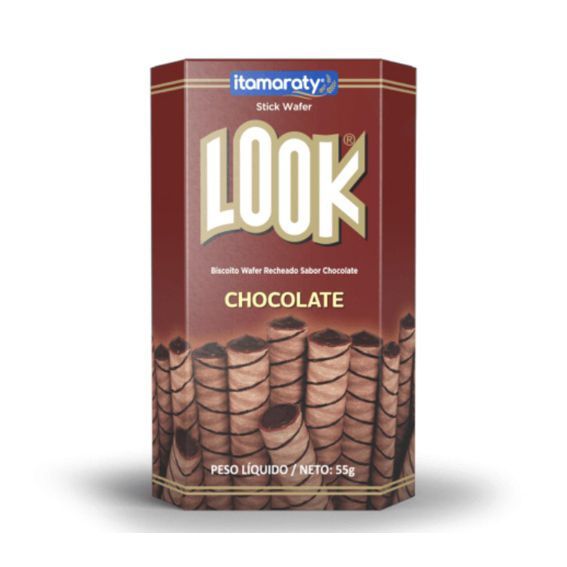 Biscoito Cookie LOOK CHOCOLATE - 55g