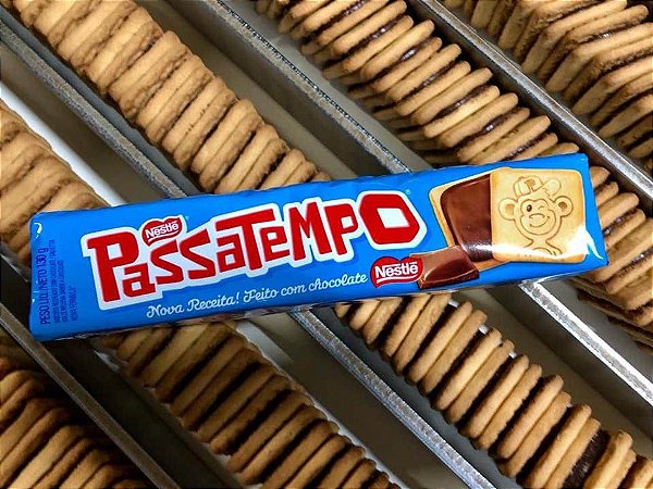 Biscoito recheado PASSATEMPO - 130g