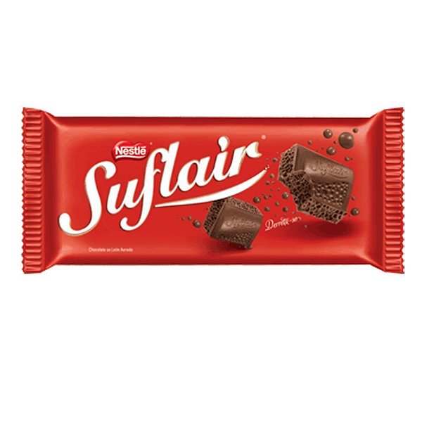 Barra de Chocolate SUFLAIR 80g - Unidade