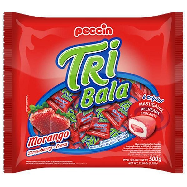Bala TRIBALAS MORANGO