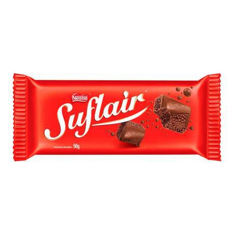 Chocolate ao leite SUFLAIR 50g - 1 Unidade