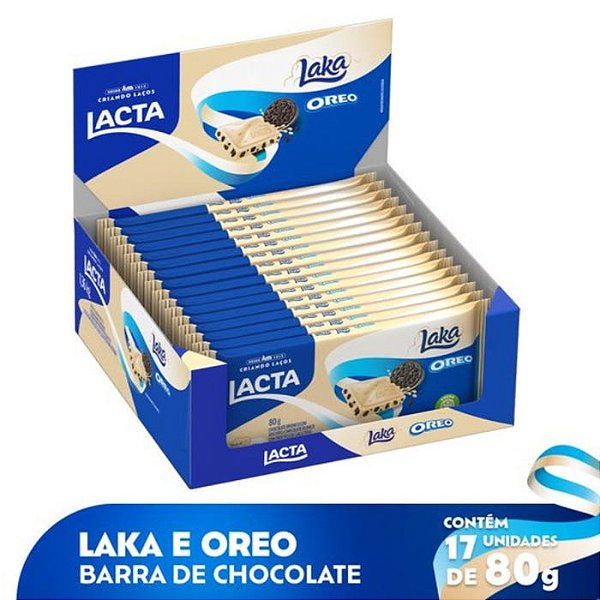 Display LAKA & OREO 80g - c/ 17un